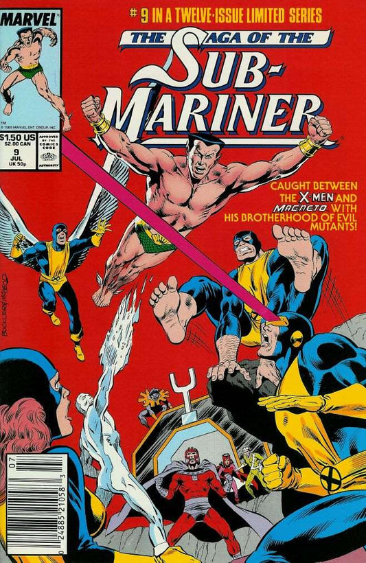 Saga of the Sub-Mariner #9, Comic Book, Back Issue, buy comic books online, order comics online, marvel comics, sell comic books, online, comic websites, comic store,  vintige comic books, comic book store guelph, comic book store, comic book store near me, Long Box Silver's Comic Book Store