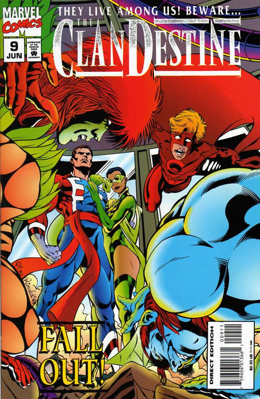 Clandestine #9 (VF-NM), Comic Book, buy comic books online, online comic book store canada, sell comic books, online, comic websites, comic store,  vintige comic books, comic book store guelph, comic book store,  Long Box Silver's Comics 