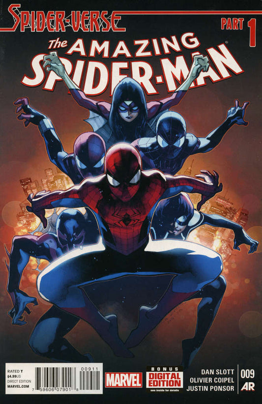 Amazing Spider-Man, The (3rd Series) (Full  SPIDER-VERSE story line #9-15) 1st Spider-Punk, 1st Solus, 1st Menace #9-15 Near Mint, Comic Book, Back Issue, buy comic books online, online comic book store canada, sell comic books, online, comic websites, comic store,  vintige comic books, comic book store guelph, comic book store, comic book store near me, Long Box Silver's Comics 