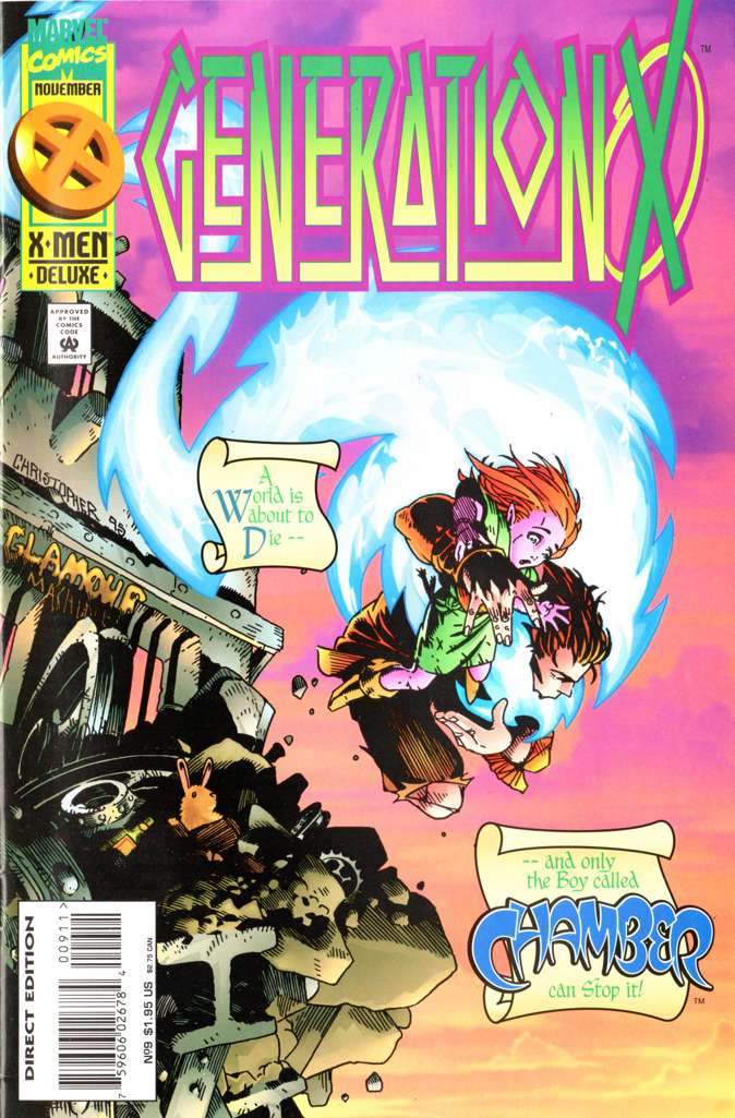 Generation X #9 (VF-NM), Comic Book, Back Issue, buy comic books online, online comic book store canada, sell comic books, online, comic websites, comic store,  vintige comic books, comic book store guelph, comic book store, comic book store near me, Long Box Silver's Comics 