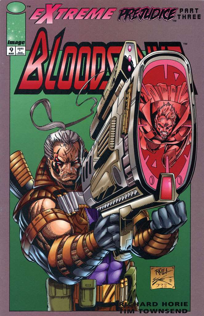 Bloodstrike #9, Comic Book, Back Issue, buy comic books online, order comics online, marvel comics, sell comic books, online, comic websites, comic store,  vintige comic books, comic book store guelph, comic book store, comic book store near me, Long Box Silver's Comic Book Store