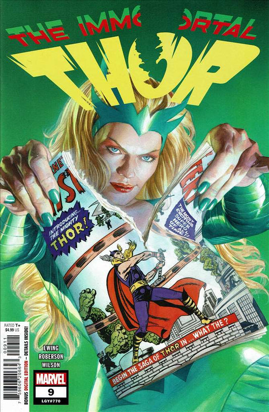 Immortal Thor, The #9, Comic Book, Back Issue, buy comic books online, order comics online, marvel comics, sell comic books, online, comic websites, comic store,  vintige comic books, comic book store guelph, comic book store, comic book store near me, Long Box Silver's Comic Book Store