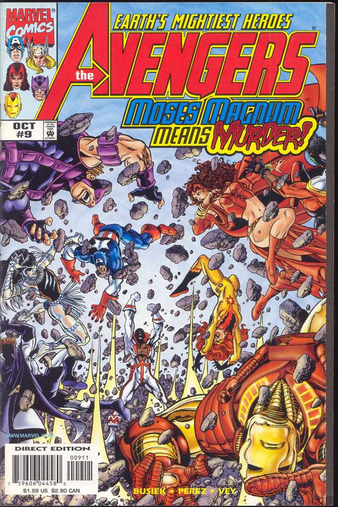 Avengers (Vol. 3) #9, Comic Book, Back Issue, buy comics online, comic book store guelph, online comic book store, local comic shop, Long Box Silver's Comics