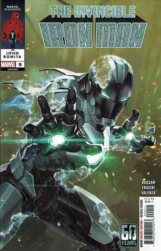 The Invincible Iron Man #9, Comic Book, Back Issue, buy comic books online, order comics online, marvel comics, sell comic books, online, comic websites, comic store,  vintige comic books, comic book store guelph, comic book store, comic book store near me, Long Box Silver's Comic Book Store