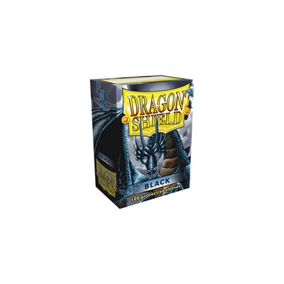 Sleeves: Dragon Shield: Classic: Black (100) (EN)