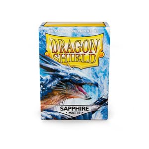 Dragon Shield Sapphire 100ct Sleeves (Matte)