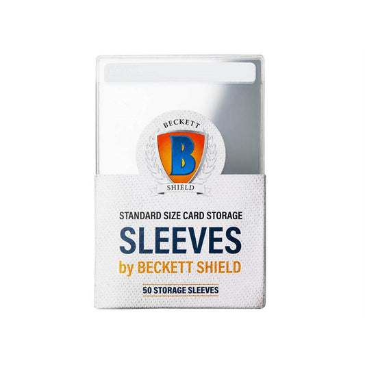 Beckett Shield Storage Sleeves Standard 50ct (Clear)