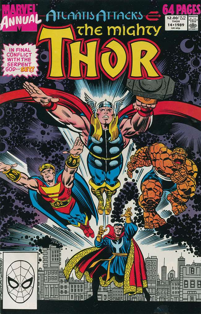The Mighty Thor #Anl 14, Comic Book, Back Issue, buy comic books online, order comics online, marvel comics, sell comic books, online, comic websites, comic store,  vintige comic books, comic book store guelph, comic book store, comic book store near me, Long Box Silver's Comic Book Store