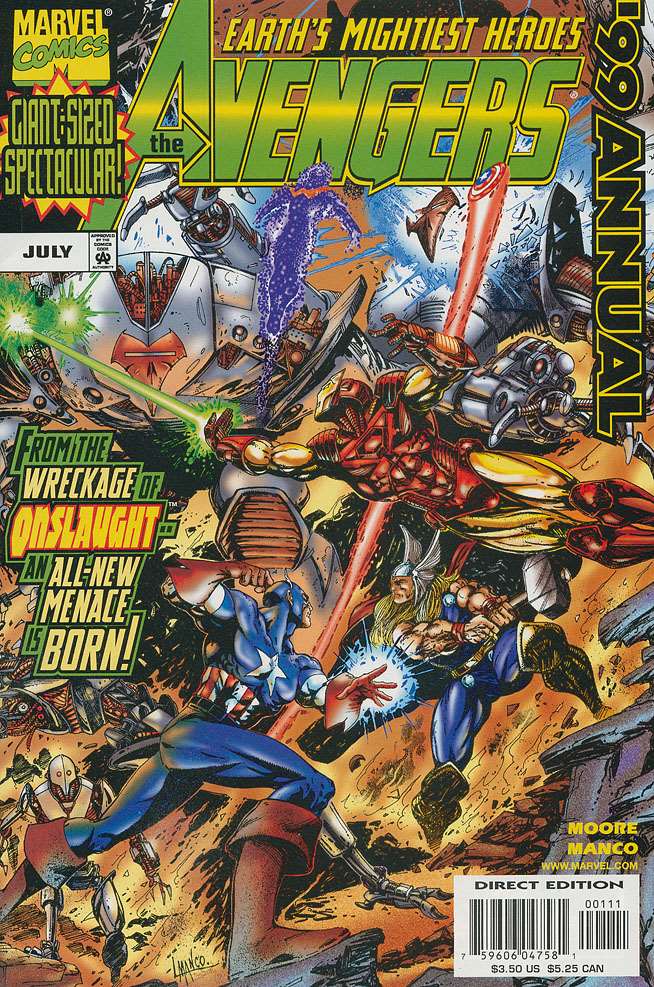 Avengers (Vol. 3) #Anl 1999, Comic Book, Back Issue, buy comics online, comic book store guelph, online comic book store, local comic shop, Long Box Silver's Comics