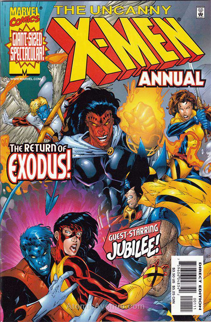 Uncanny X-Men, The #Anl 1999, Comic Book, Back Issue, buy comics online, comic book store guelph, online comic book store, local comic shop, Long Box Silver's Comics