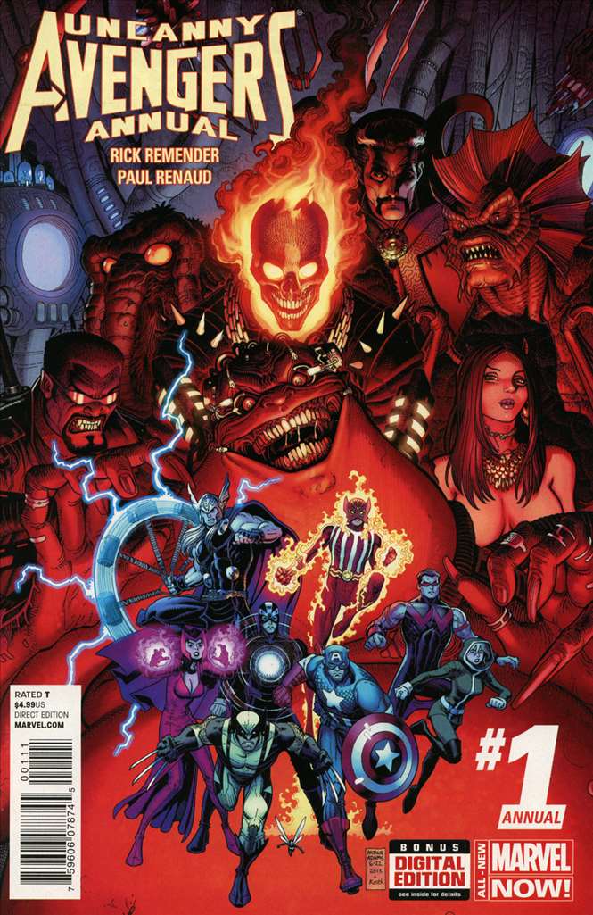 Uncanny Avengers Vol 1 (Full Series Set + Annual #1-25+ Anl#1) #1-25 (VF-NM)