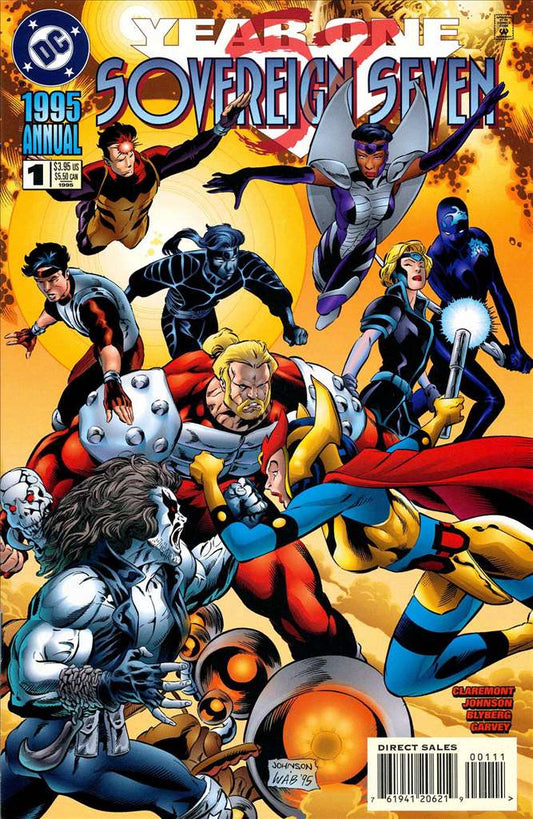 Sovereign Seven #Anl 1, Comic Book, Back Issue, buy comic books online, order comics online, marvel comics, sell comic books, online, comic websites, comic store,  vintige comic books, comic book store guelph, comic book store, comic book store near me, Long Box Silver's Comic Book Store