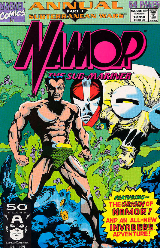 Namor, The Sub-Mariner #Anl 1 (VF), Comic Book, Back Issue, buy comic books online, online comic book store canada, sell comic books, online, comic websites, comic store,  vintige comic books, comic book store guelph, comic book store, comic book store near me, Long Box Silver's Comics 