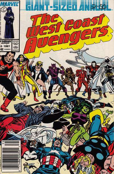 West Coast Avengers #Anl 2/NS (VF/NM), Comic Book, Back Issue, buy comic books online, order comics online, marvel comics, sell comic books, online, comic websites, comic store,  vintige comic books, comic book store guelph, comic book store, comic book store near me, Long Box Silver's Comic Book Store