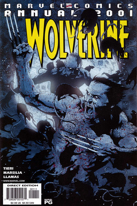Wolverine #Anl 2001 (VF-NM), Comic Book, Back Issue, buy comic books online, online comic book store canada, sell comic books, online, comic websites, comic store,  vintige comic books, comic book store guelph, comic book store, comic book store near me, Long Box Silver's Comics 