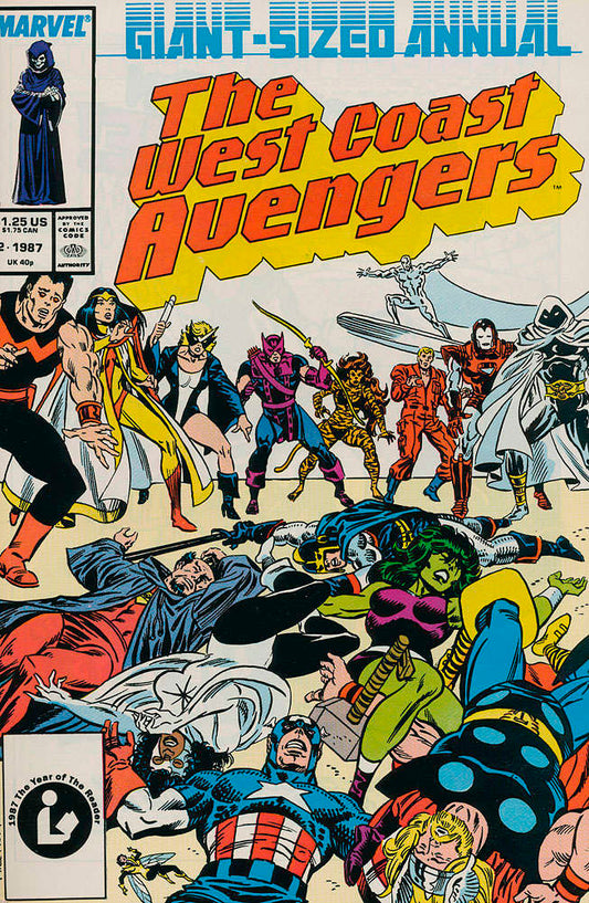 West Coast Avengers #Anl 2 (F), Comic Book, Back Issue, buy comic books online, order comics online, marvel comics, sell comic books, online, comic websites, comic store,  vintige comic books, comic book store guelph, comic book store, comic book store near me, Long Box Silver's Comic Book Store