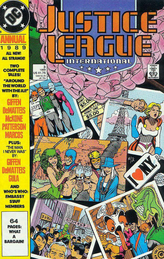 Justice League International #Anl 3 (VF-NM), Comic Book, Back Issue, buy comic books online, online comic book store canada, sell comic books, online, comic websites, comic store,  vintige comic books, comic book store guelph, comic book store, comic book store near me, Long Box Silver's Comics 