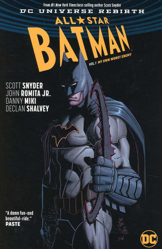 All Star Batman Vol. 1: My Own Worst Enemy (Rebirth) Hardcover (TPB)(Fine)