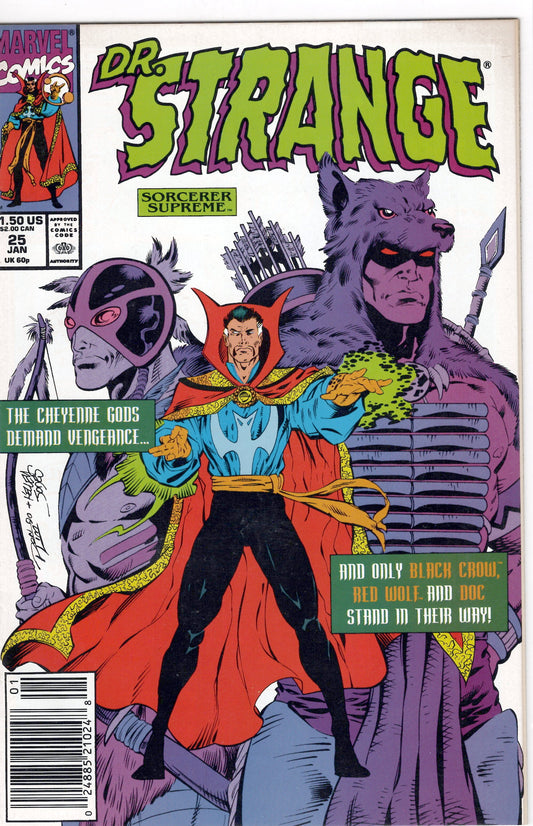 Doctor Strange: Sorcerer Supreme #25 (VF-NM), Comic Book, Back Issue, buy comic books online, online comic book store canada, sell comic books, online, comic websites, comic store,  vintige comic books, comic book store guelph, comic book store, comic book store near me, Long Box Silver's Comics 