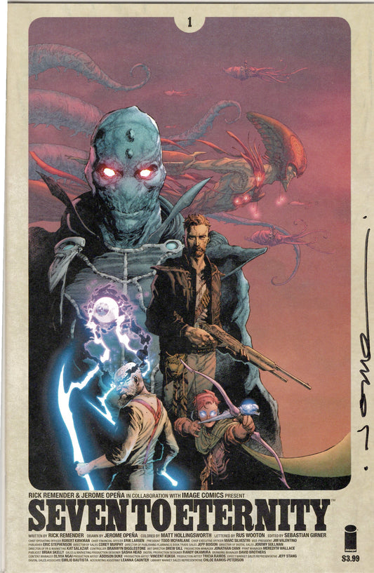 Seven to Eternity (Full Series Set) #1-17 (VF-NM)