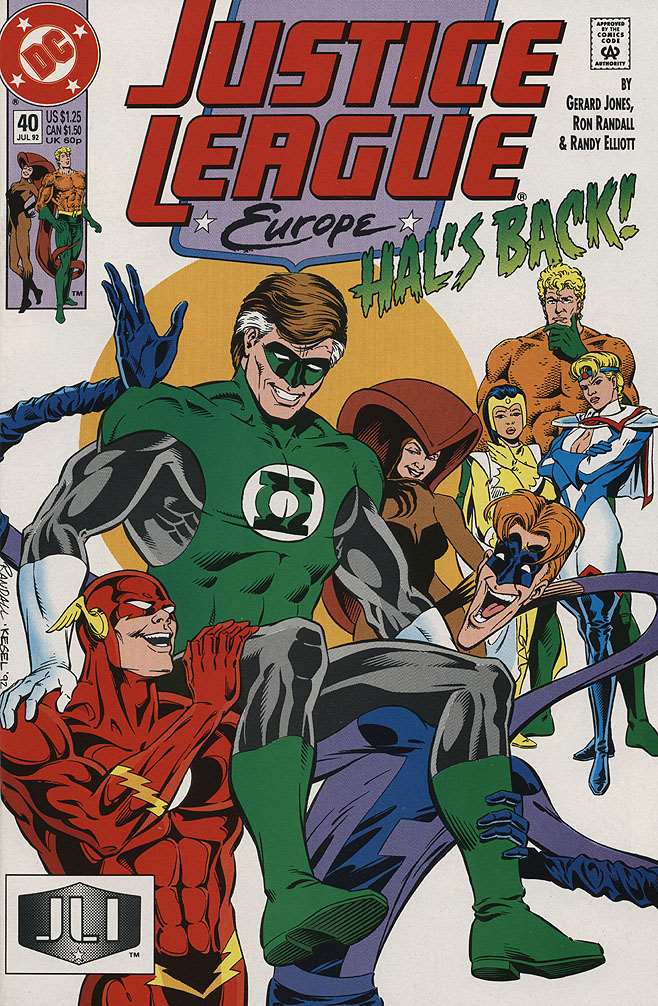 Justice League Europe #40Justice League Europe, DC Comics, Comic Book, Back Issue, buy comics online, comic book store guelph, online comic book store, local comic shop, Long Box Silver's Comics