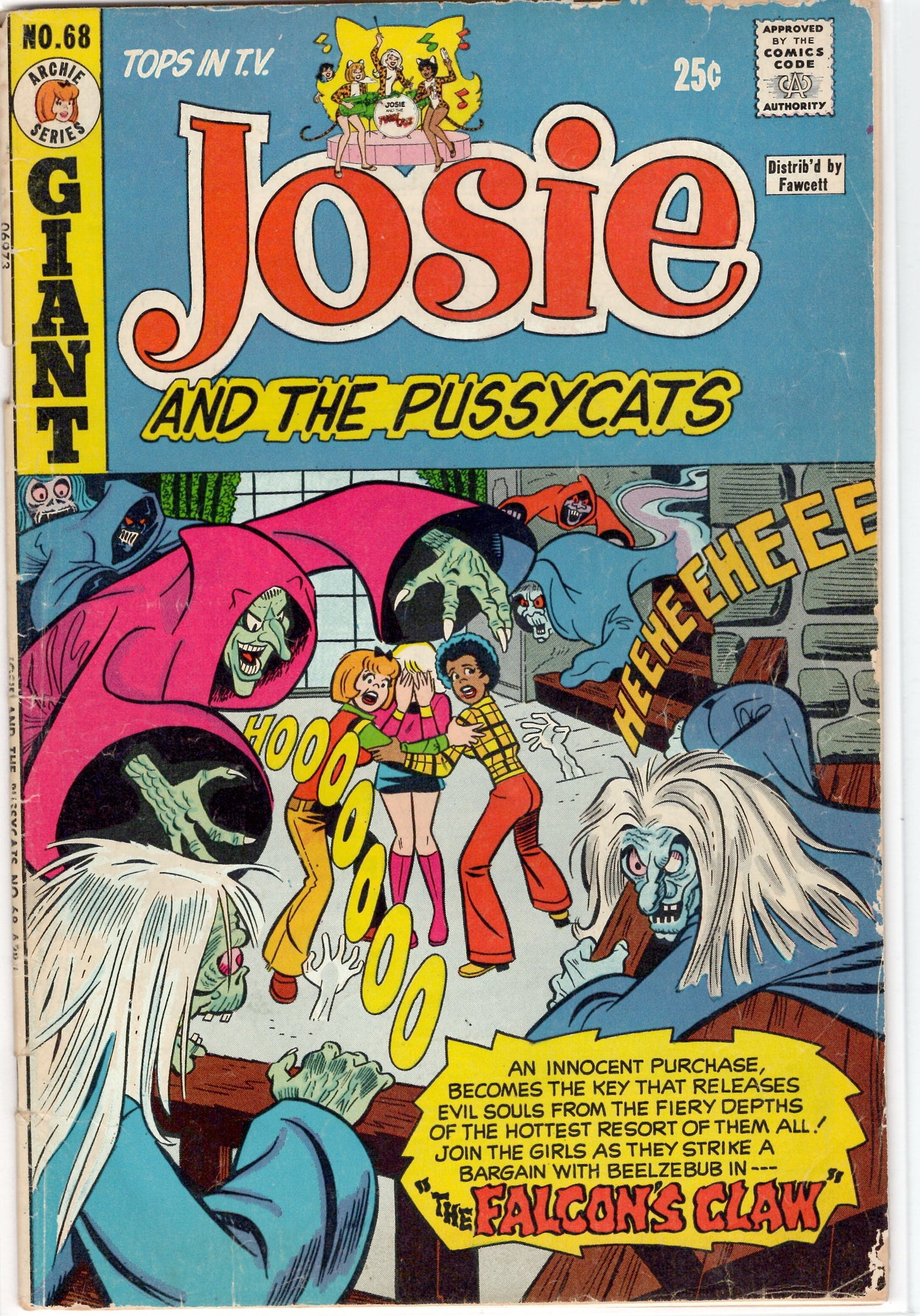 Josie & the Pussycats #68 (VG), Comic Book, buy comic books online, online comic book store canada, sell comic books, online, comic websites, comic store,  vintige comic books, comic book store guelph, comic book store,  Long Box Silver's Comics 