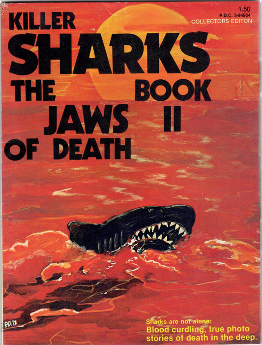 Killer Sharks-The Jaws of Death #2 1970's-Book #2 #1 (VF-), Comic Book, buy comic books online, online comic book store canada, sell comic books, online, comic websites, comic store,  vintige comic books, comic book store guelph, comic book store,  Long Box Silver's Comics 