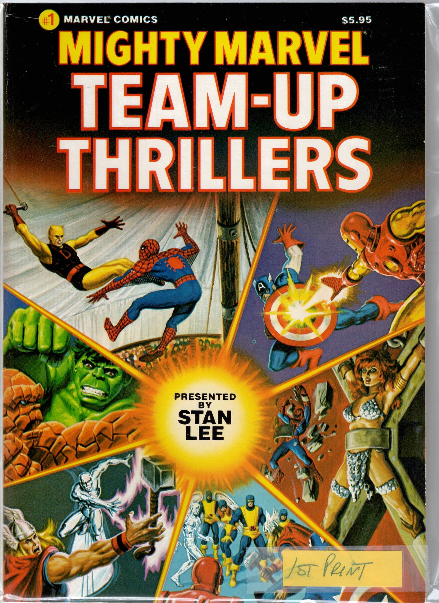 Mighty Marvel Team-Up Thrillers -1st Print- TPB (VF+)