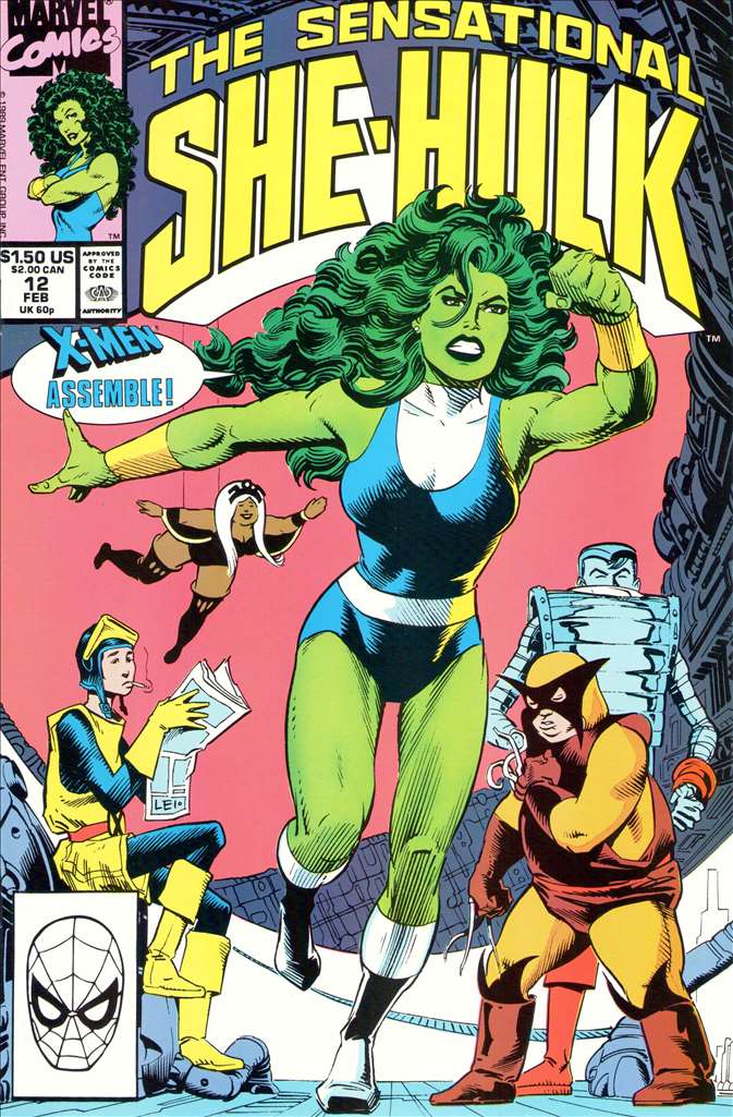 The Sensational She-Hulk #12The Sensational She-Hulk, Marvel Comics, Comic Book, Back Issue, buy comics online, comic book store guelph, online comic book store, local comic shop, Long Box Silver's Comics