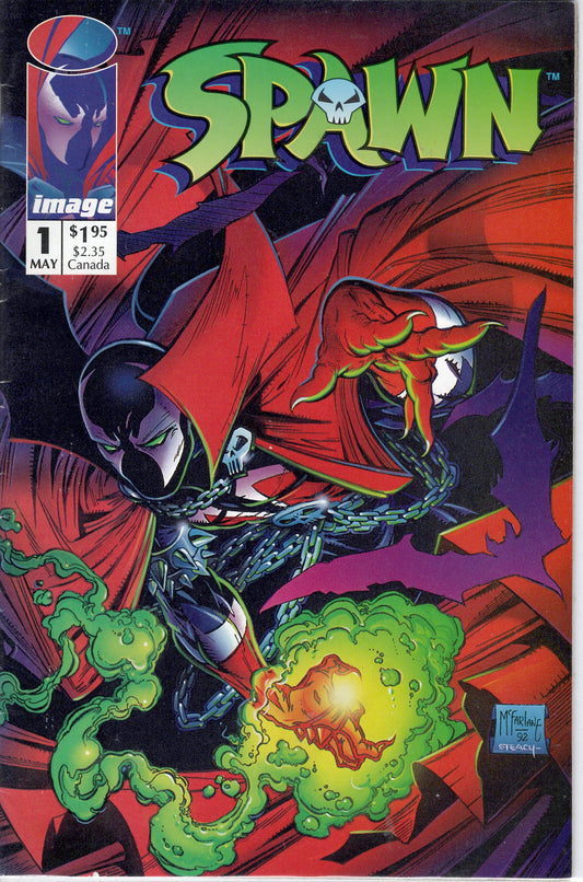 Spawn #1 (VF-NM), Comic Book, buy comic books online, online comic book store canada, sell comic books, online, comic websites, comic store,  vintige comic books, comic book store guelph, comic book store,  Long Box Silver's Comics 