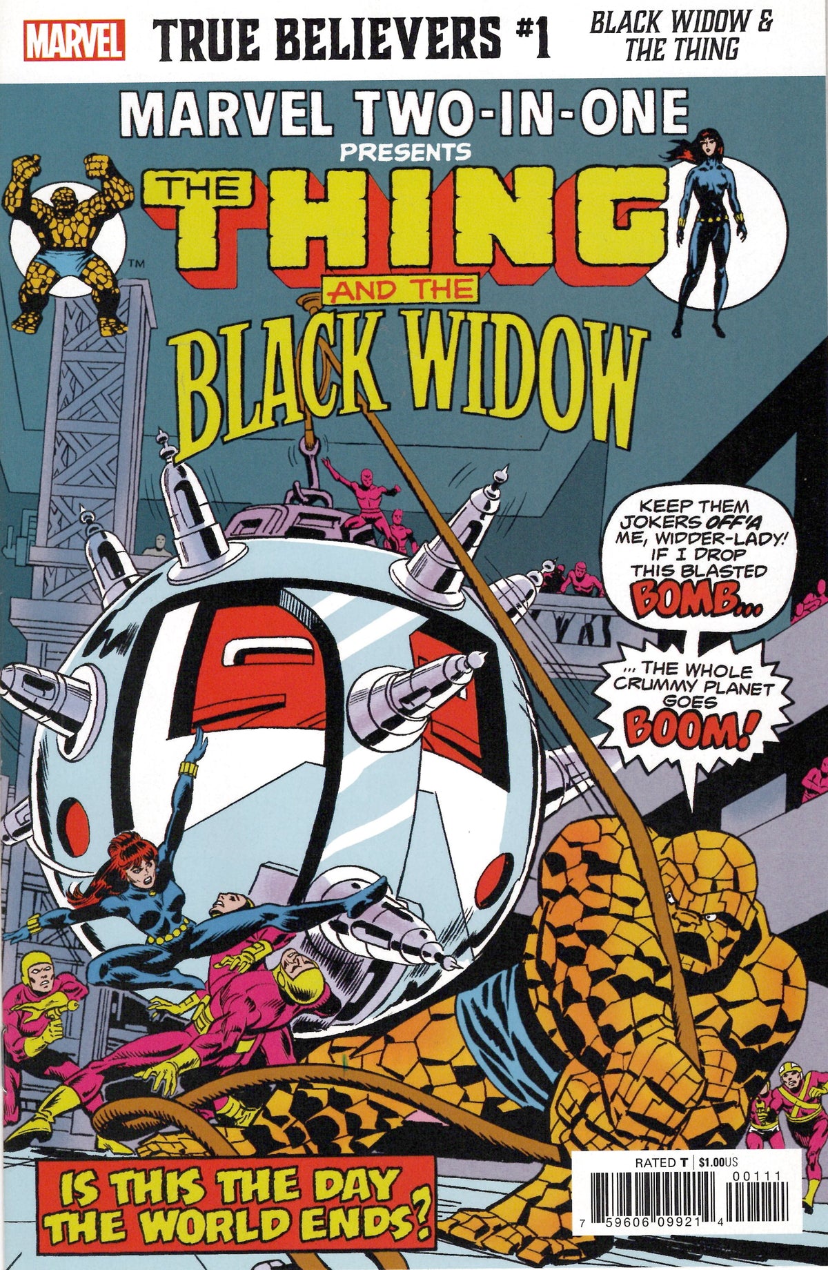 True Believers: Black Widow & The Thing #1 (VF-NM)