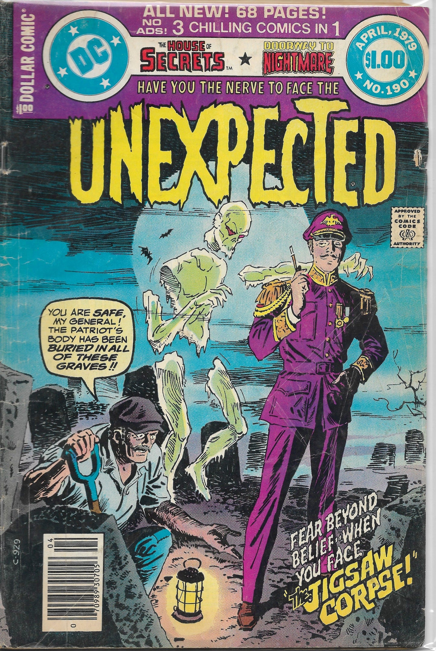 The Unexpected #190, DC Comics, Comic Book, Back Issue, buy comics online, comic book store guelph, online comic book store, local comic shop, Long Box Silver's Comics