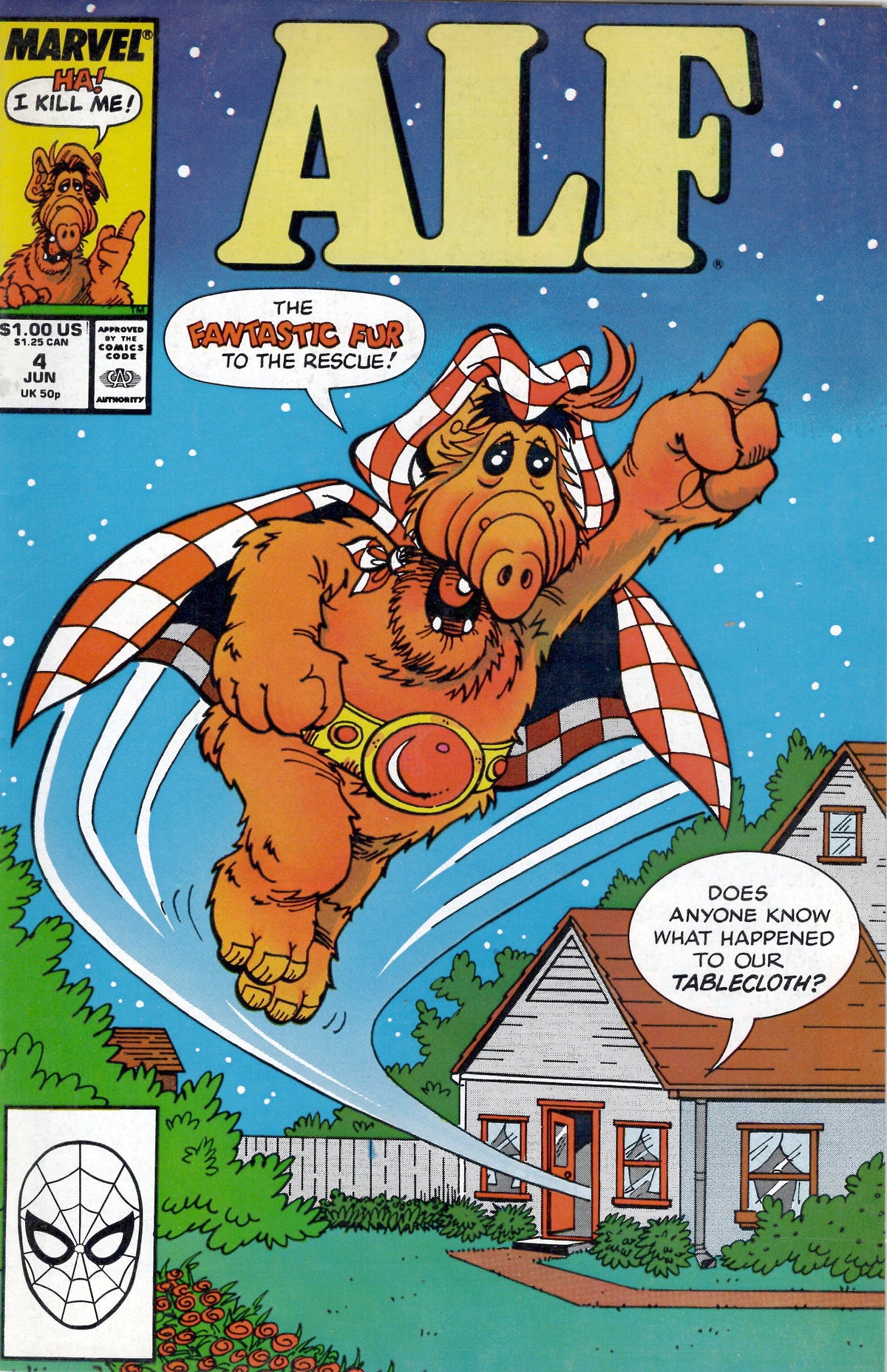Alf #4 (VF), Comic Book, buy comic books online, online comic book store canada, sell comic books, online, comic websites, comic store,  vintige comic books, comic book store guelph, comic book store,  Long Box Silver's Comics 