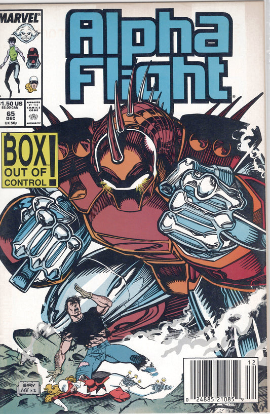 Alpha Flight (1st Series) #65 (VF), Comic Book, buy comic books online, online comic book store canada, sell comic books, online, comic websites, comic store,  vintige comic books, comic book store guelph, comic book store,  Long Box Silver's Comics 