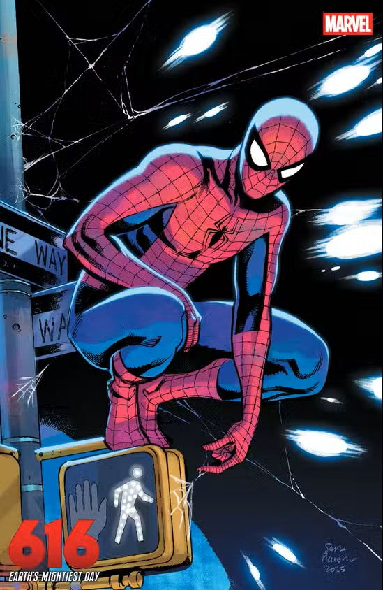 Amazing Spider-Man, The (7th Series) Marvel 616 Day 2025 Exclusive One-per Store Variant Cover by Sara Pichelli #2/K (VF/NM), Comic Book, Back Issue, buy comic books online, online comic book store canada, sell comic books, online, comic websites, comic store,  vintige comic books, comic book store guelph, comic book store, comic book store near me, Long Box Silver's Comics 