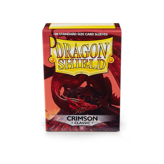 Dragon Shield: Standard 100ct Sleeves - Crimson