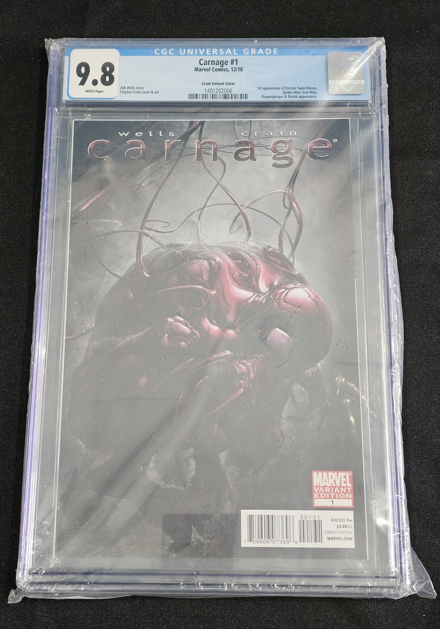 Carnage (Marvel) #1/C CGC 9.8, Comic Book, buy comic books online, online comic book store canada, sell comic books, online, comic websites, comic store,  vintige comic books, comic book store guelph, comic book store,  Long Box Silver's Comics 