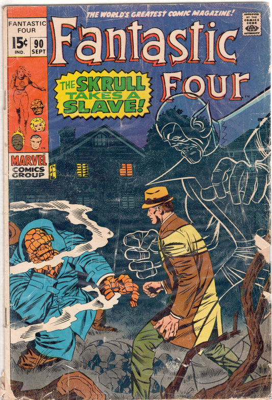 Fantastic Four (Vol. 1) #90 Very Good, Comic Book, buy comic books online, online comic book store canada, sell comic books, online, comic websites, comic store,  vintige comic books, comic book store guelph, comic book store,  Long Box Silver's Comics 