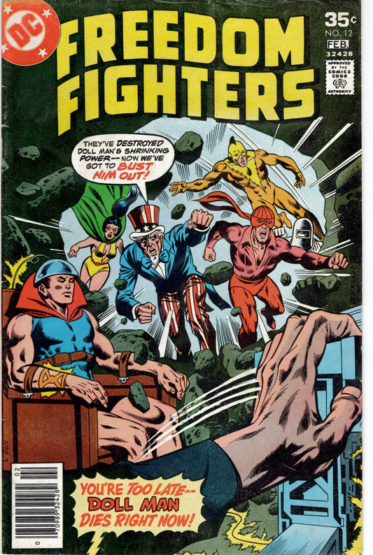 Freedom Fighters #12 (VF), Comic Book, buy comic books online, online comic book store canada, sell comic books, online, comic websites, comic store,  vintige comic books, comic book store guelph, comic book store,  Long Box Silver's Comics 
