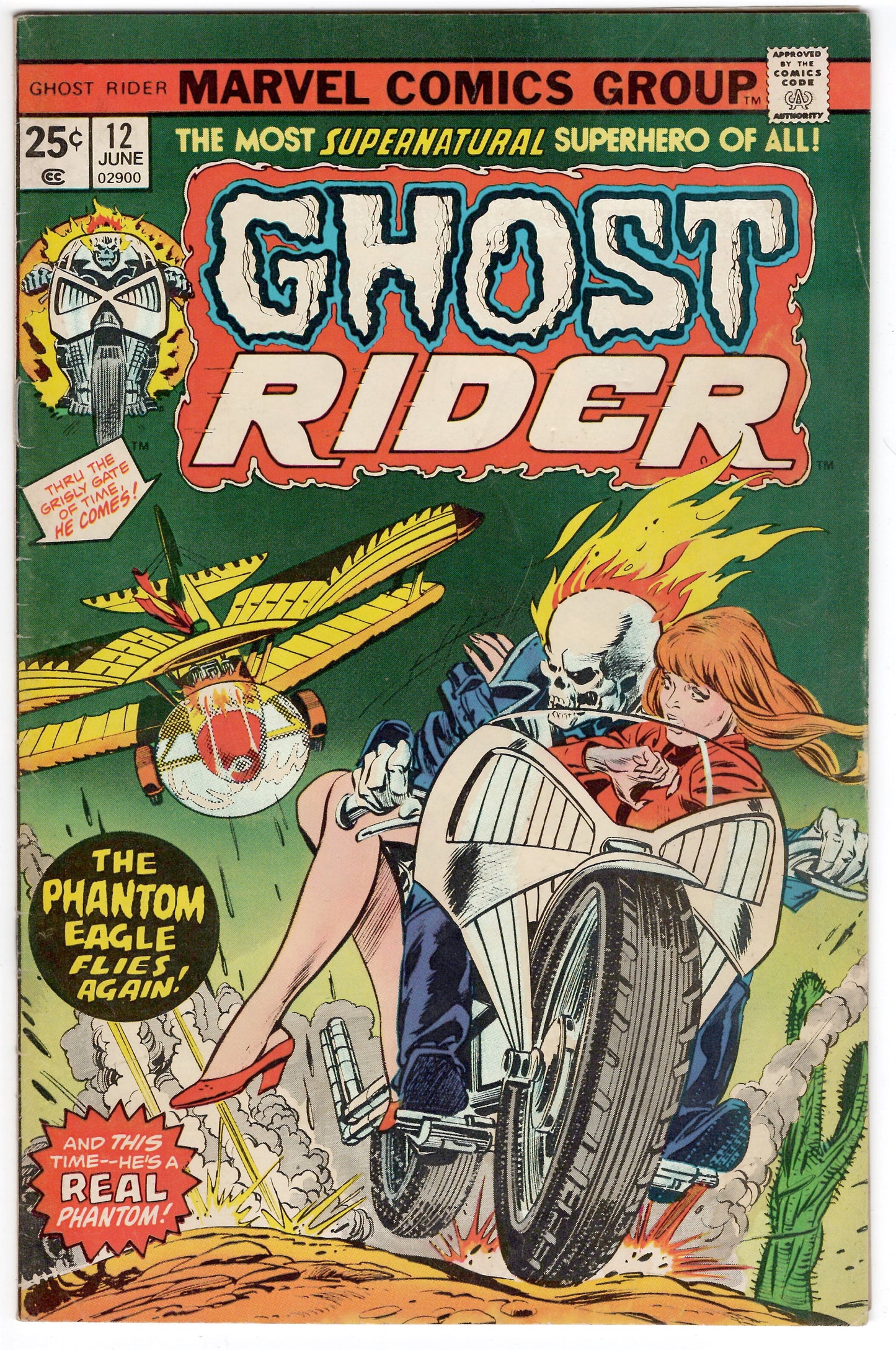 Ghost Rider (Vol. 1) #12 (VG), Comic Book, buy comic books online, online comic book store canada, sell comic books, online, comic websites, comic store,  vintige comic books, comic book store guelph, comic book store,  Long Box Silver's Comics 