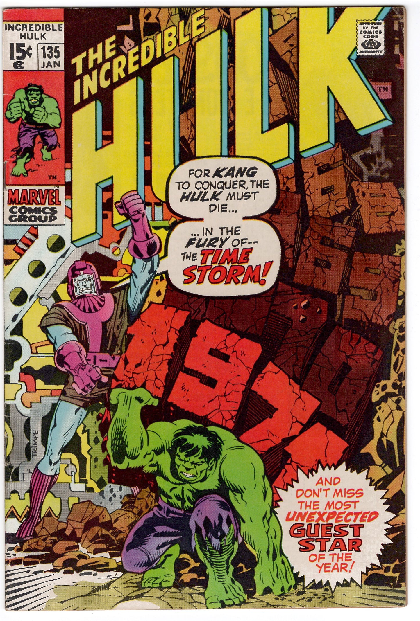 Incredible Hulk, The #135 (VF)