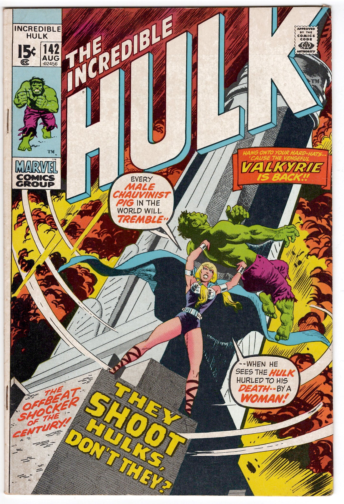 Incredible Hulk, The #142 (VF) 2nd Appearance of Valkyrie
