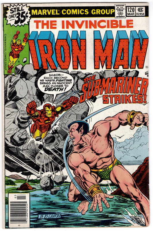 Iron Man (1st Series) #120 1st Appearance of Justin Hammer (F)