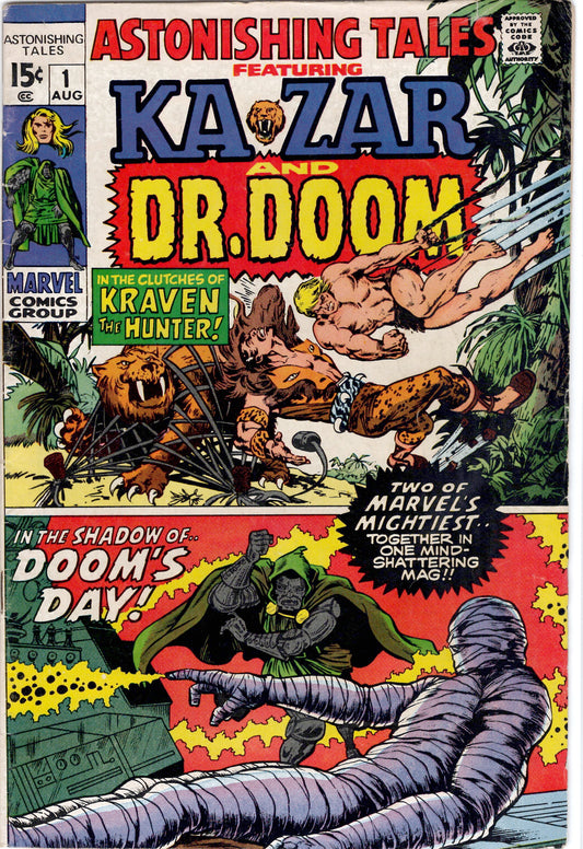 Astonishing Tales #1 (F), Comic Book, buy comic books online, online comic book store canada, sell comic books, online, comic websites, comic store,  vintige comic books, comic book store guelph, comic book store,  Long Box Silver's Comics 