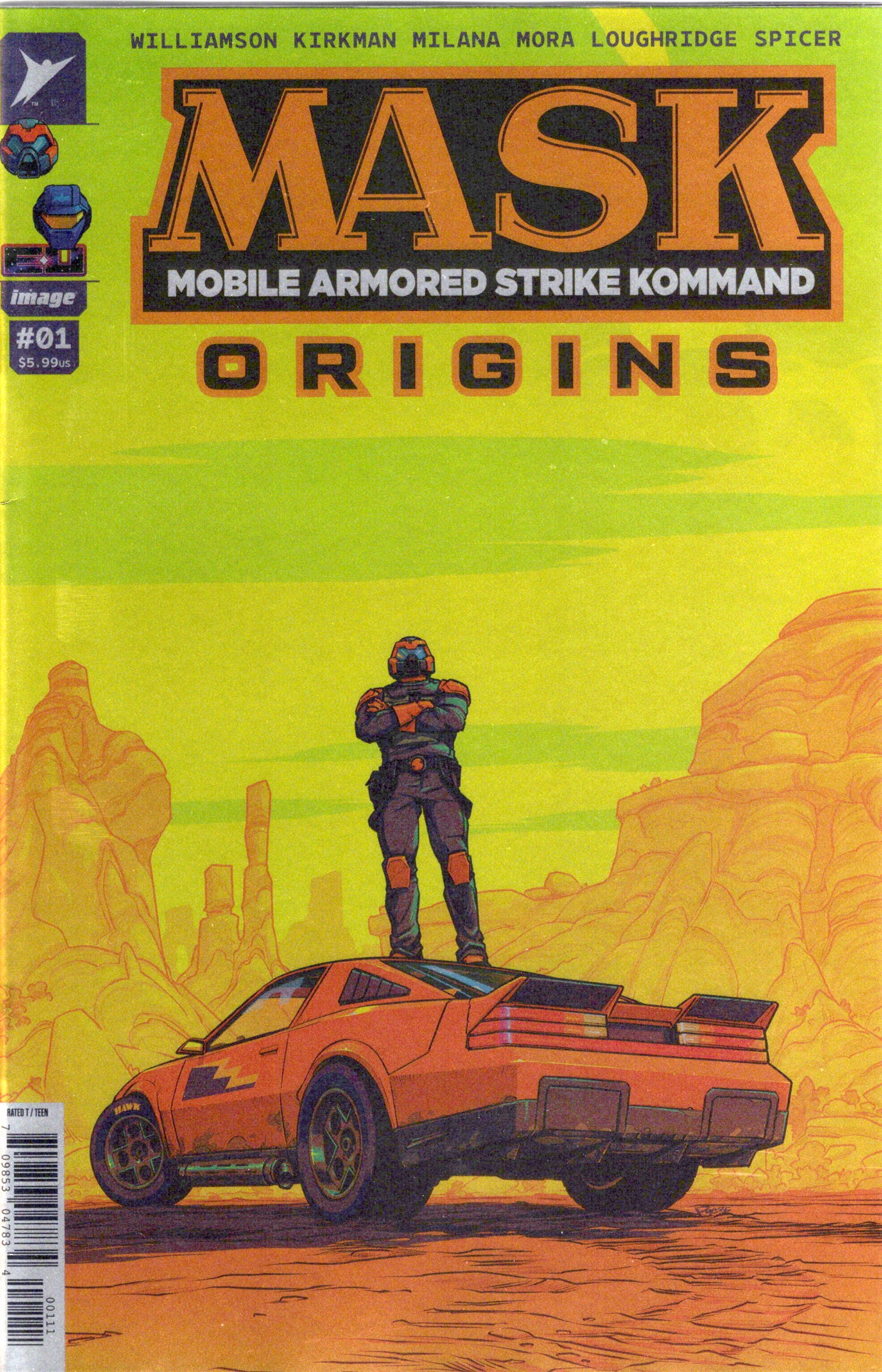M.A.S.K Origins Bling Bag Foil Variant #1 (VF-NM), Comic Book, buy comic books online, online comic book store canada, sell comic books, online, comic websites, comic store,  vintige comic books, comic book store guelph, comic book store,  Long Box Silver's Comics 