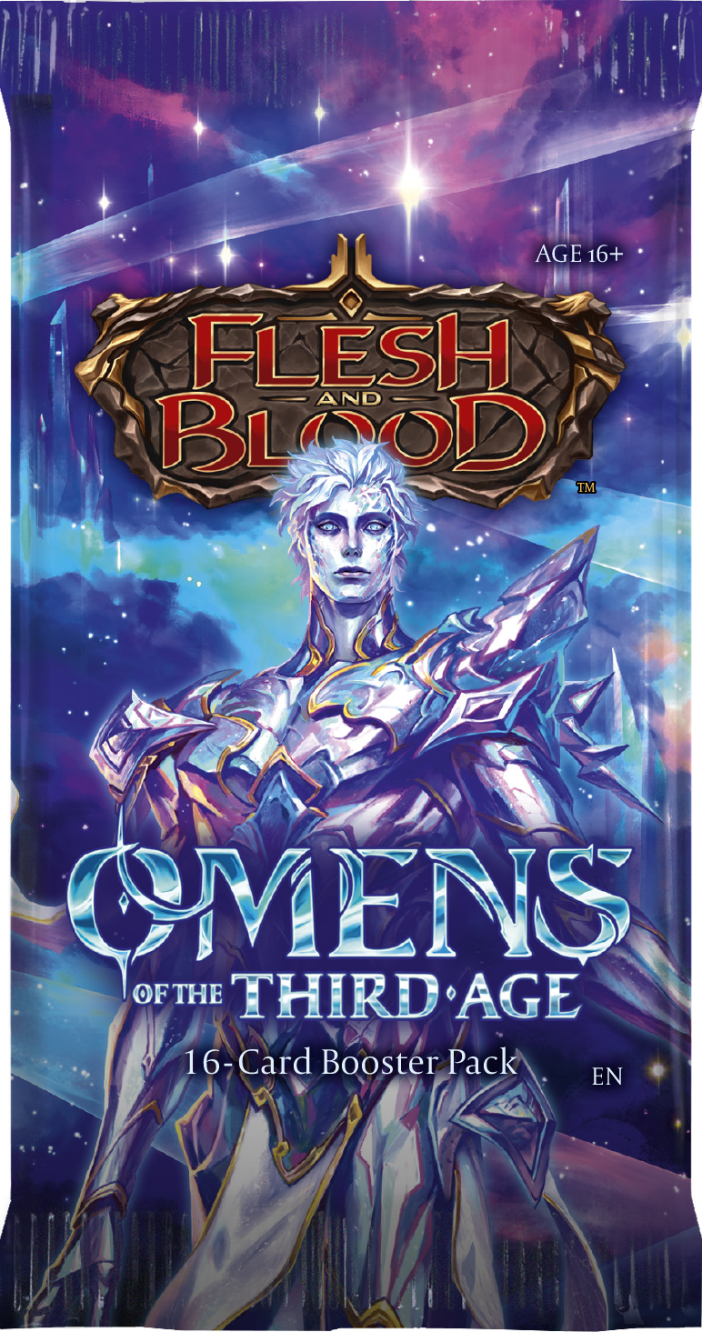 FLESH AND BLOOD OMENS OF THE THIRD AGE BOOSTER (16 cards/pack)