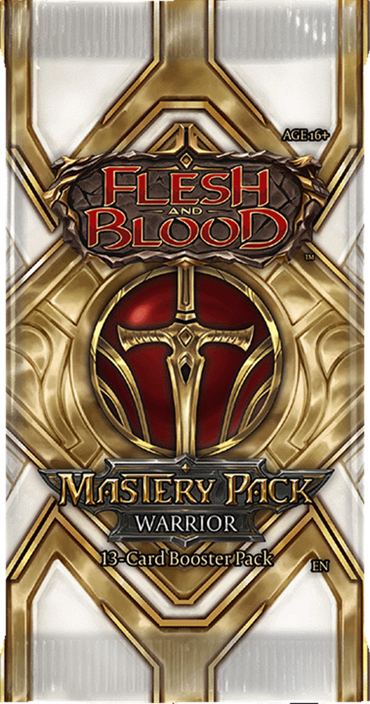 FLESH AND BLOOD MASTERY PACK WARRIOR BOOSTER