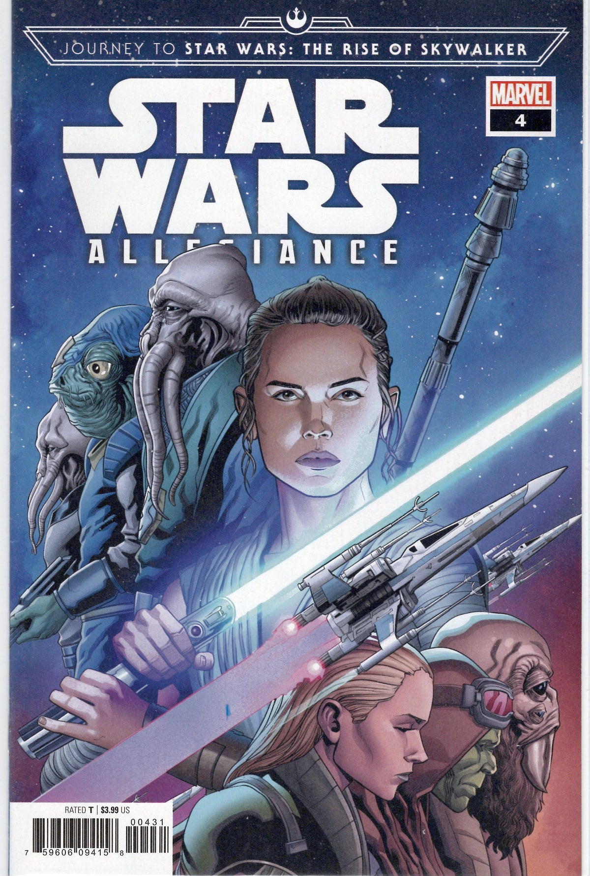 Journey to Star Wars: The Rise of Skywalker—Allegiance #4/B (VF-NM), Comic Book, buy comic books online, online comic book store canada, sell comic books, online, comic websites, comic store,  vintige comic books, comic book store guelph, comic book store,  Long Box Silver's Comics 