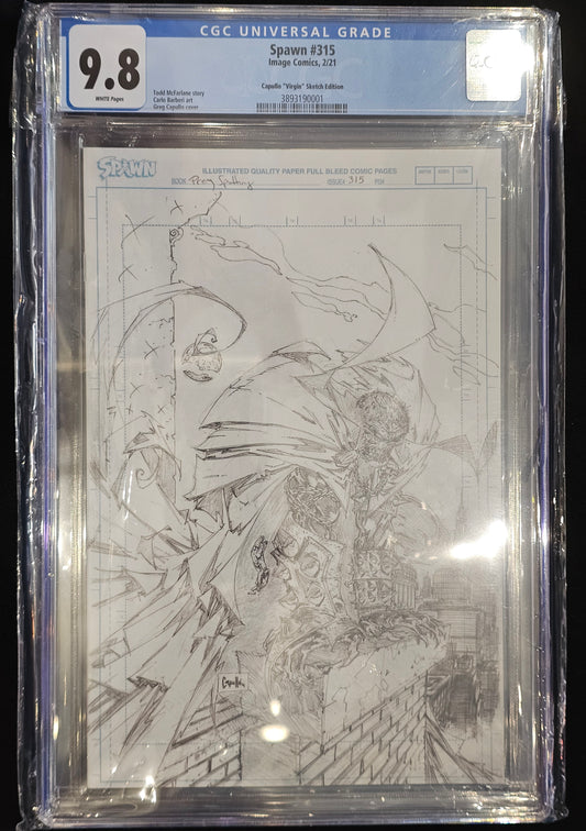 Spawn #315/E CGC 9.8