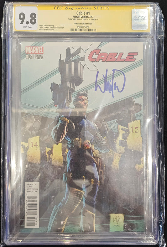 Cable (3rd Series) #1/E CGC 9.8 (Signature Series)
